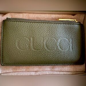Gucci Leather Card and Money Holder